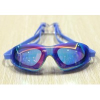 High-End Colorful Silicone Anti-Fog Swimming Goggles