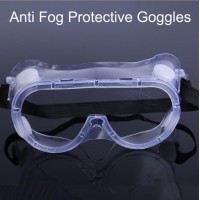 Ce Standard Anti Fog Wraparound Safety Goggles Soft Frame Indirect Vent Protective Goggles